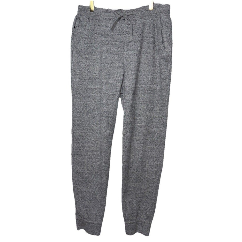 7 Diamonds Men's Medium Joggers Gray Restoration Performance Textured Stretch